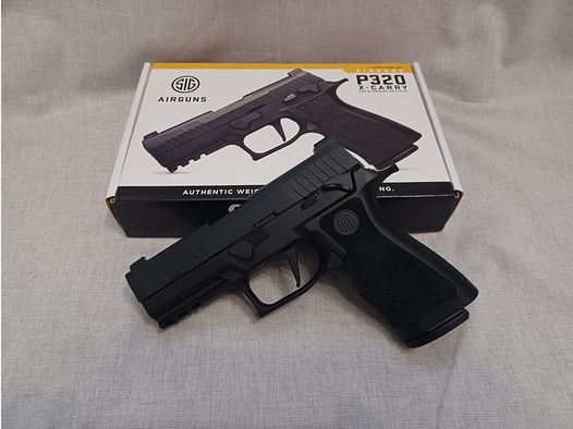 SIG SAUER P320 X-Carry / 4,5 mm BB / BlowBack / CO2 / Pistole / OVP (57)