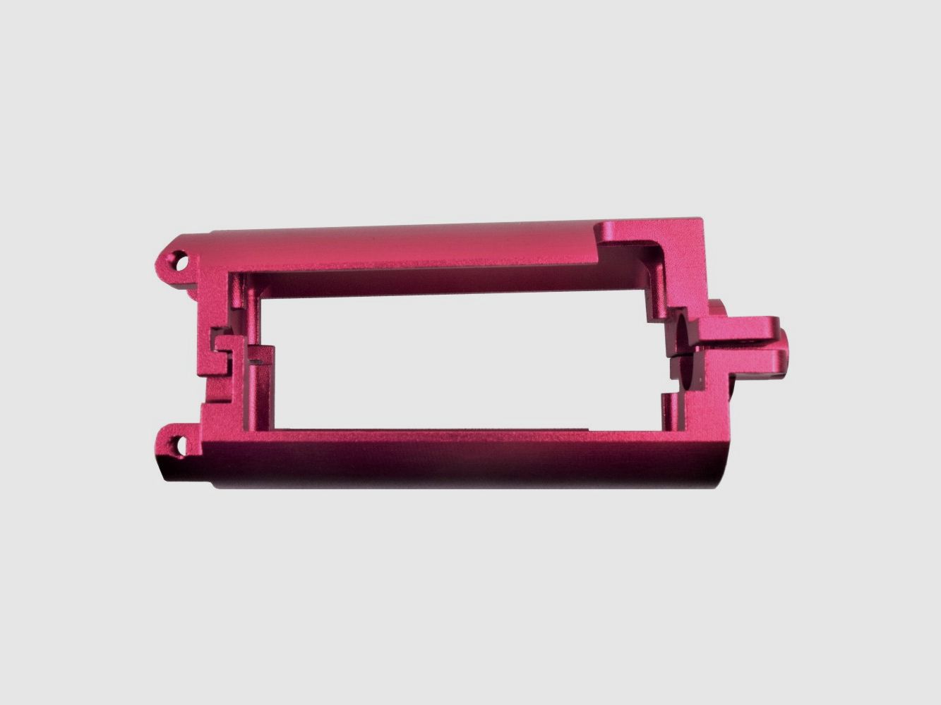 CNC Motorkäfig AK, Aluminium, rot