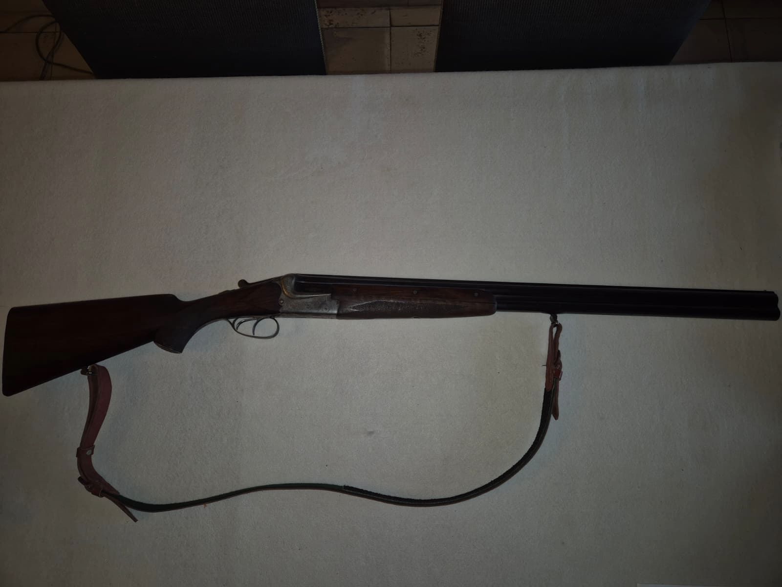 double-barrel shotgun