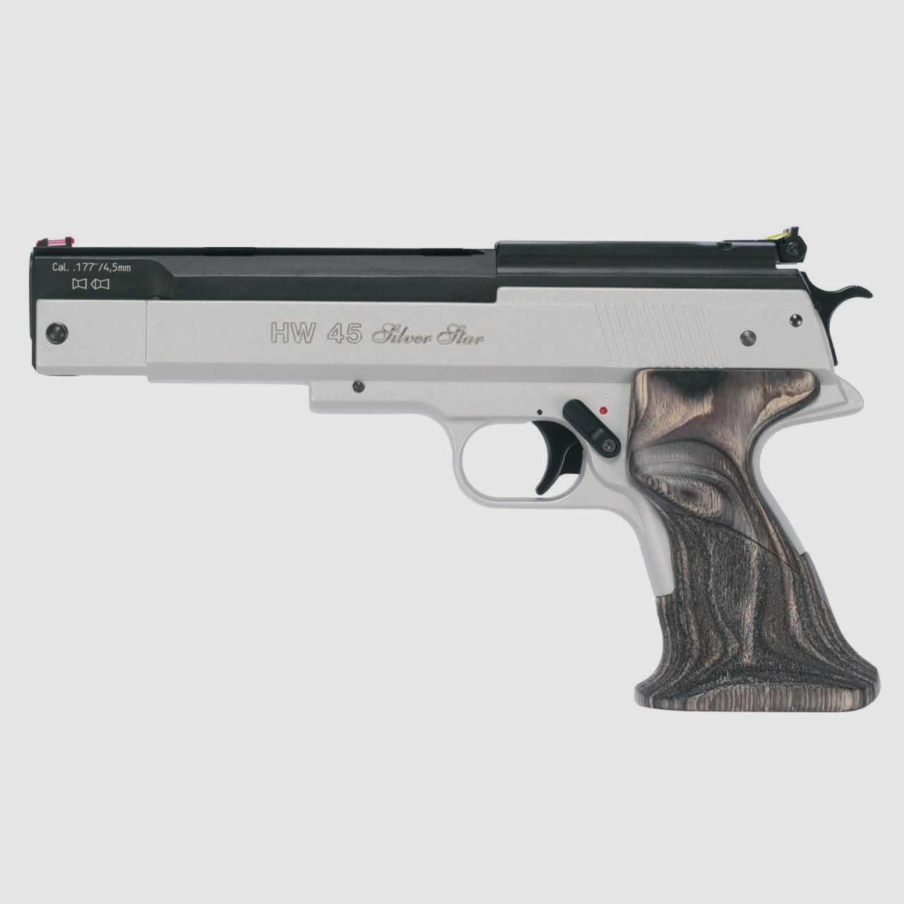 Weihrauch HW 45 Silver Star Pistola ad aria Cal. 4,5 mm Diabolo