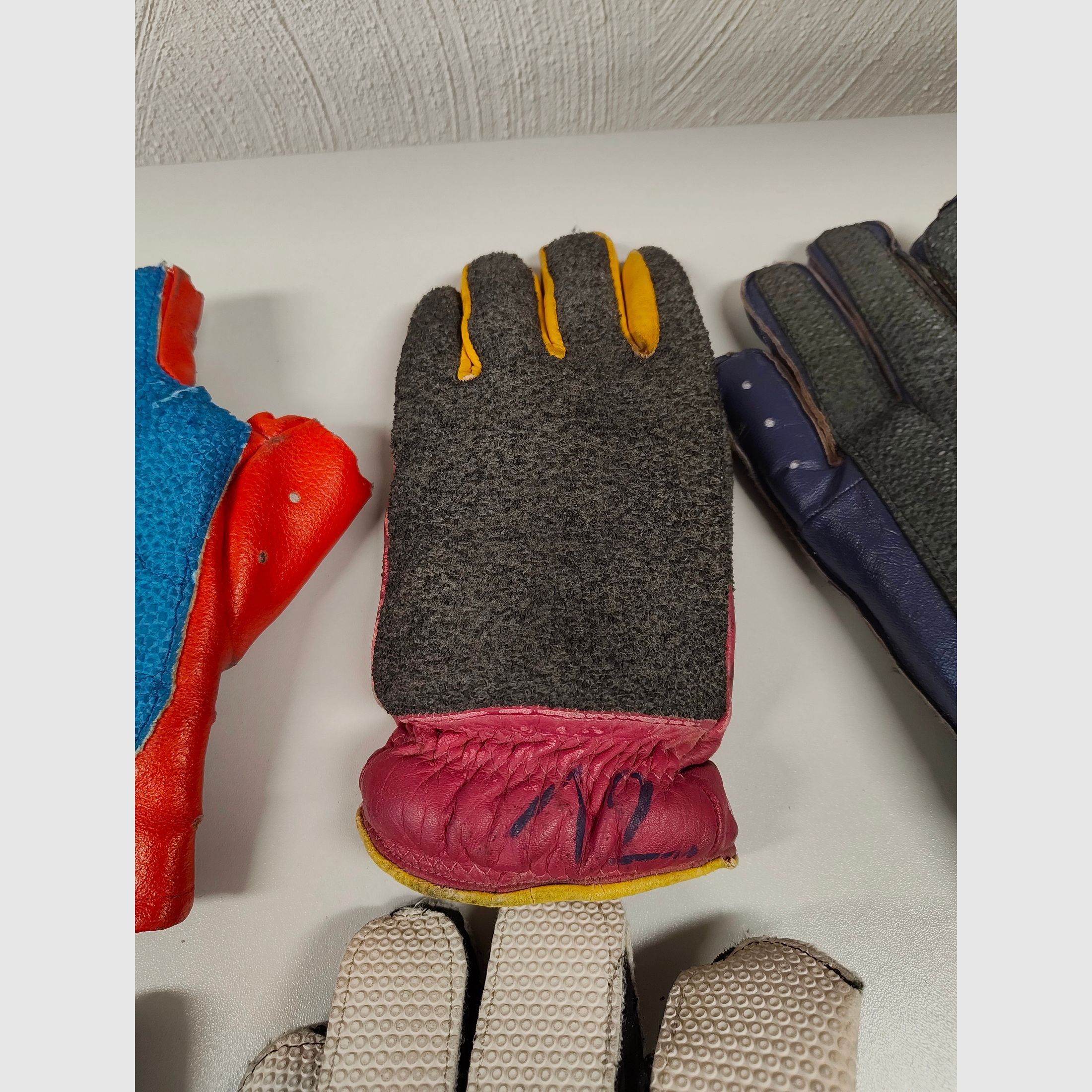 Schießhandschuh Konvolut 7 Stück Gehmann Holme Frankonia Anschütz