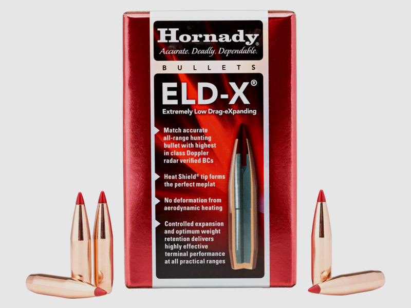 Hornady Geschoss 338 Cal .338 270gr ELD-X (1-10″) (50)