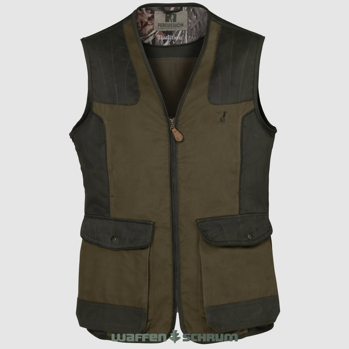 Percussion Schießweste Tradition Khaki