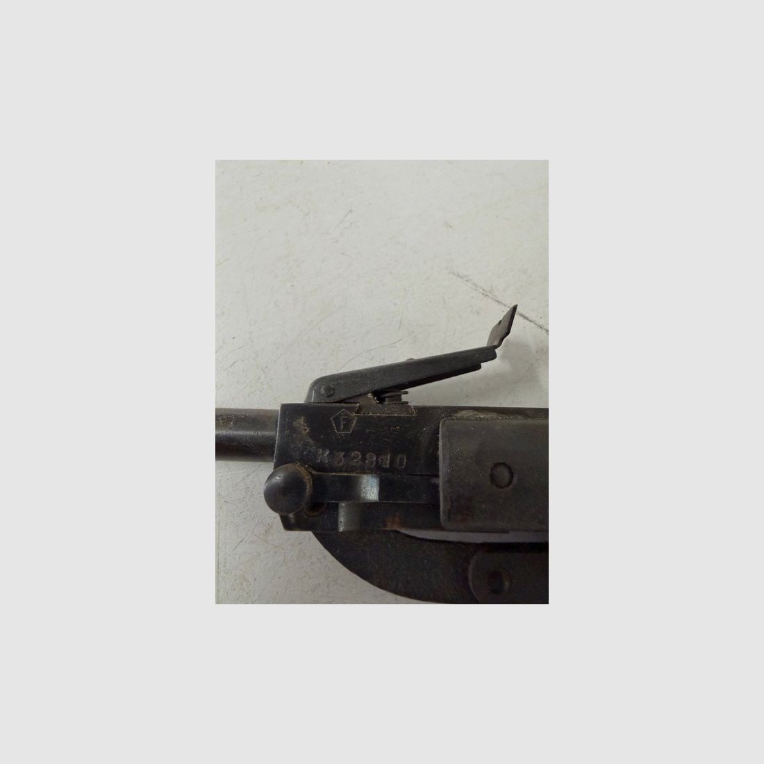 Rifle de aire checo Cal. 1,77 4,5 mm.