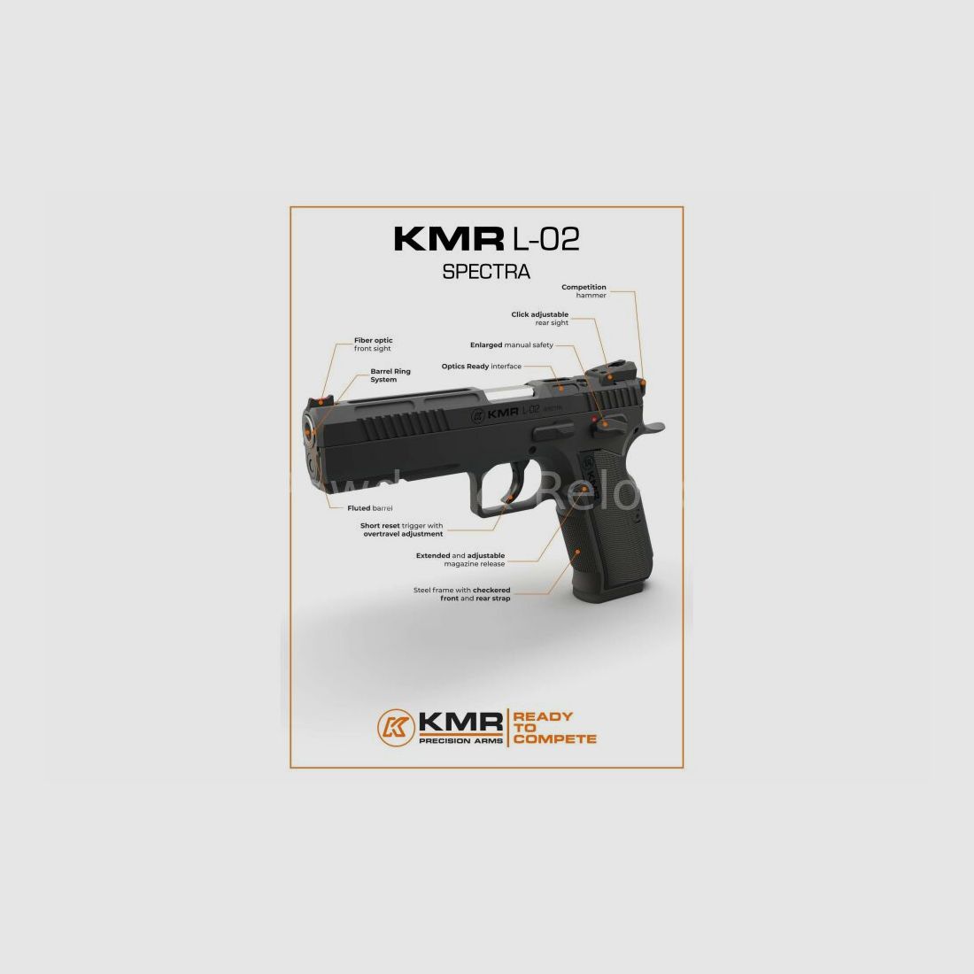 KMR L-02 SPECTRA O.R including MERKLE trigger tuning 9mm Luger, image 7 of 8