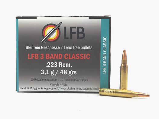 LFB 3 Band Classic .223 Rem. 3.1g