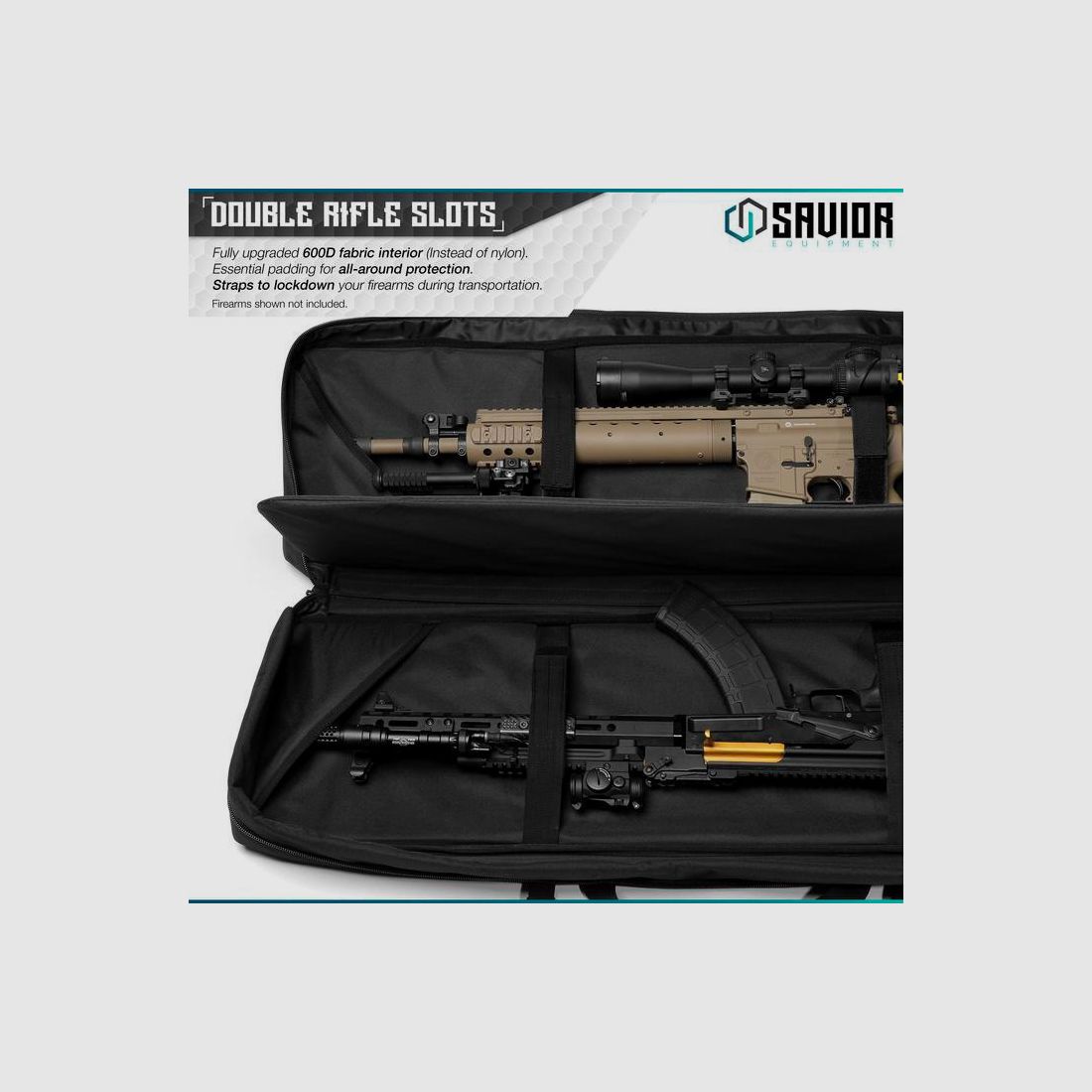 SAVIOR URBAN WARFARE 42" DOPPELWAFFE SCHWARZ, Bild 2 von 4