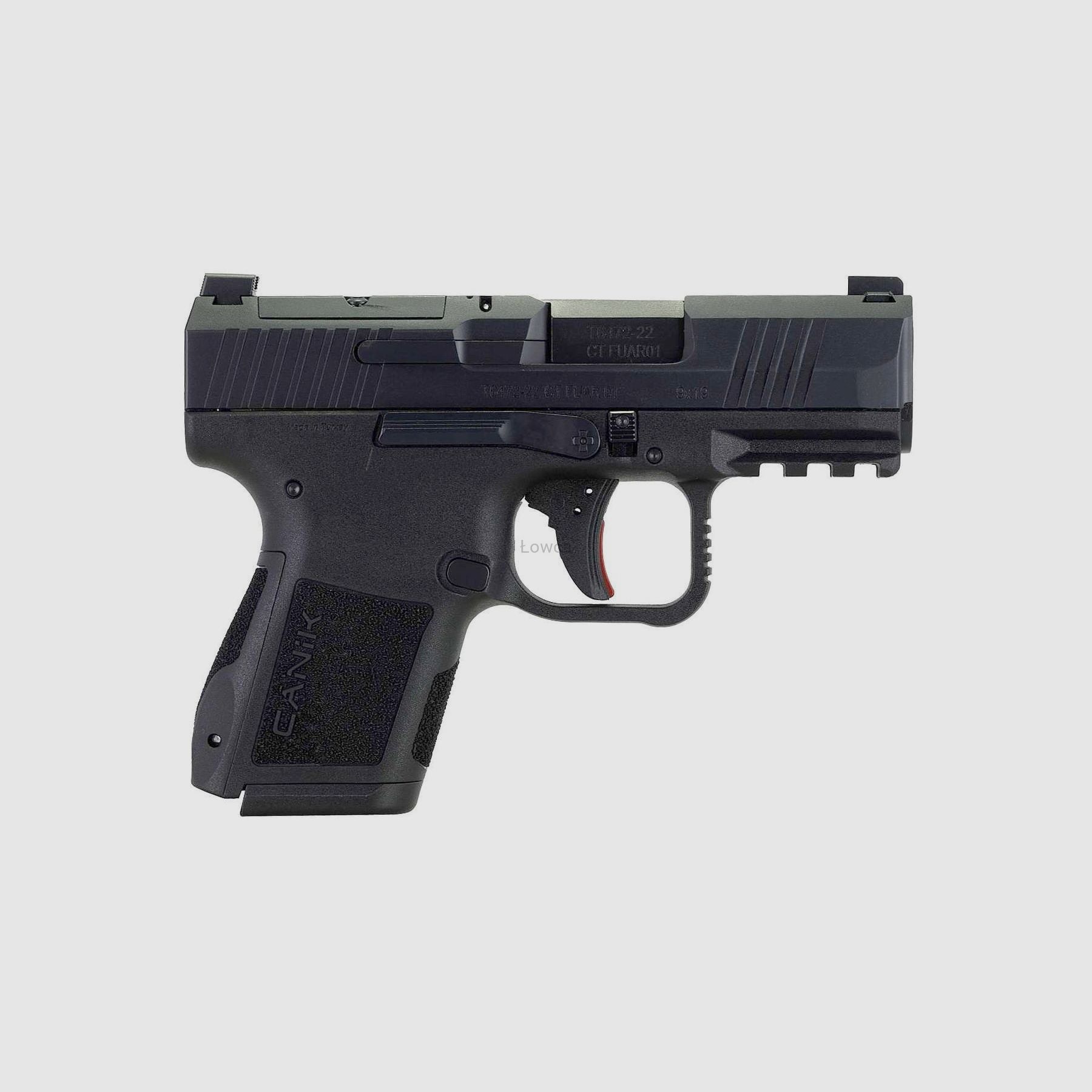 Pistol CANIK METE MC9 Micro Compact black 9mmLug.