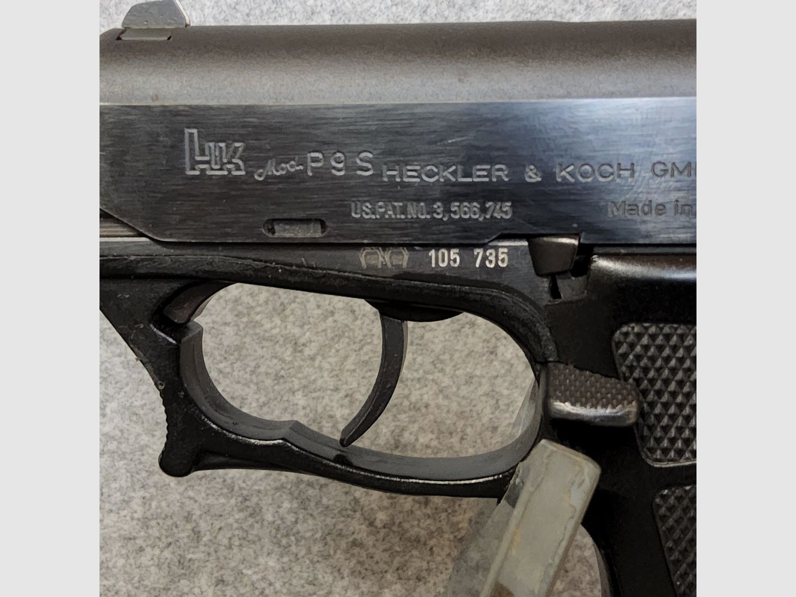 Heckler u. Koch P9 s, Bild 4 von 6