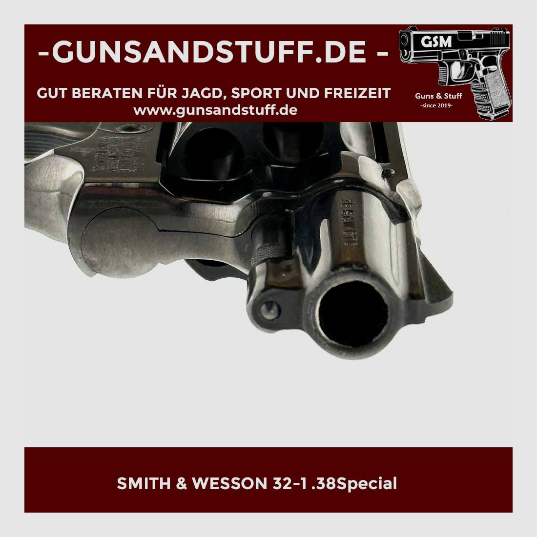 SMITH & WESSON 32-1 .38Special