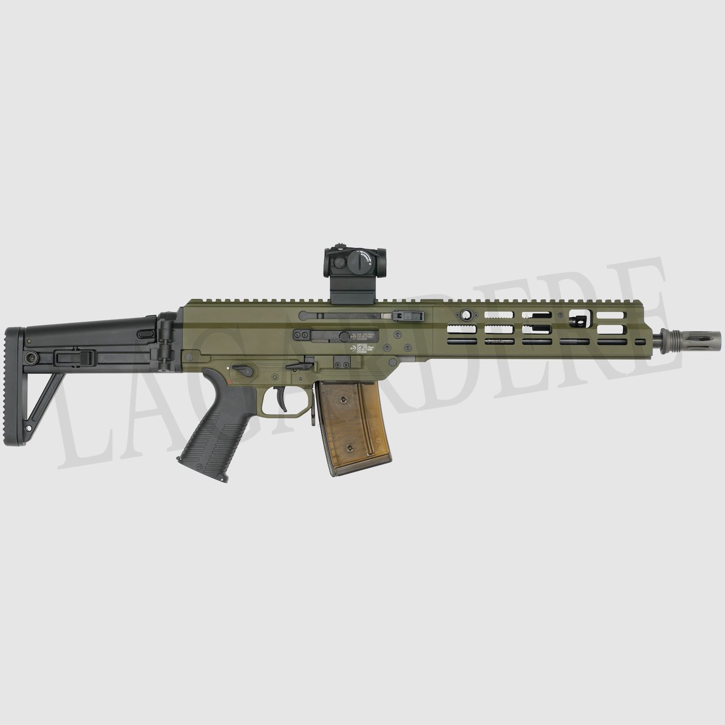 B&T APC90 PRO OD GRÜN 308MM (SEMI-AUTOMATISCHES STURMGEWEHR)