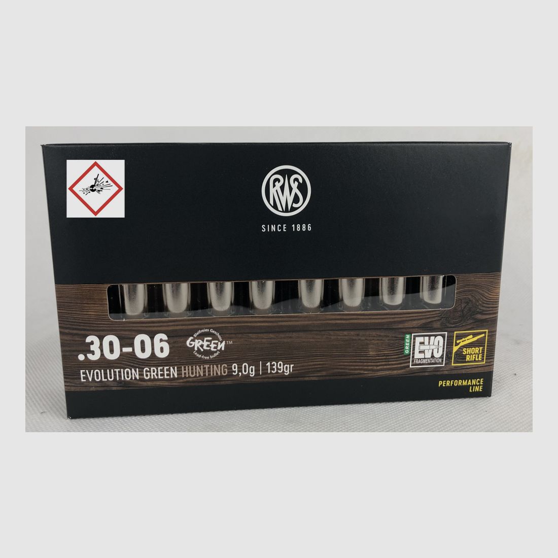 RWS Evo Green cartuccia da caccia cal. .30-06 SRF 139gr