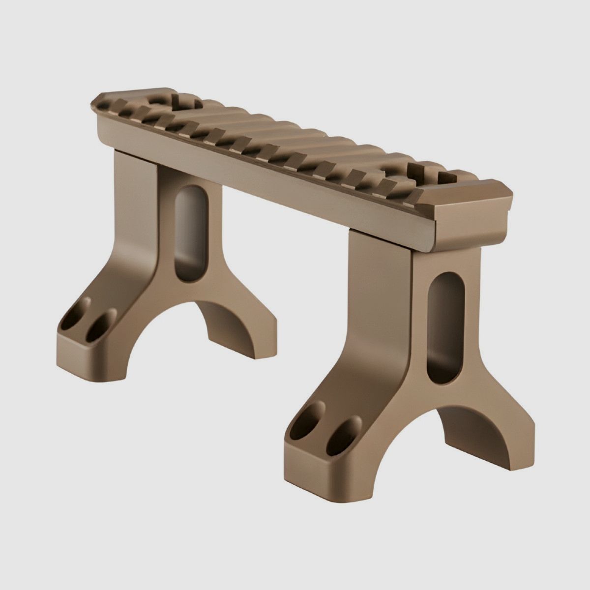 Unity Tactical – Bridge Scope Mount for FAST REKE – 30 mm – FDE – FST-S30F-BRG, image 1 of 7