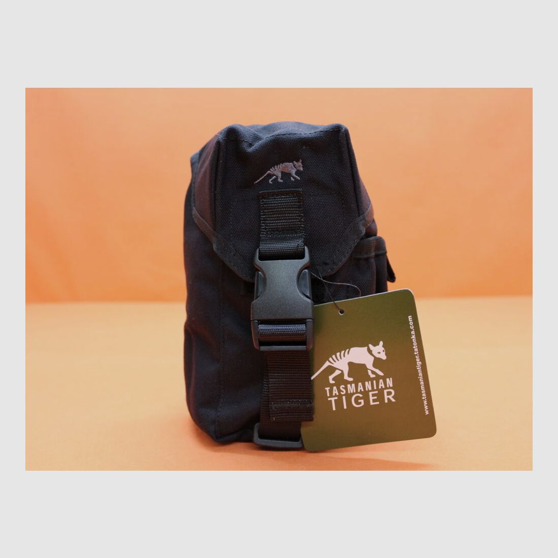 Tasmanian Tiger TT Mil Pouch Mag DBL 040 black (7761.040): Magazine pouch for 2 magazines