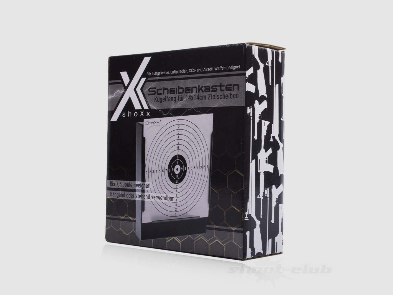 shoXx caja de diana - trampa de balas