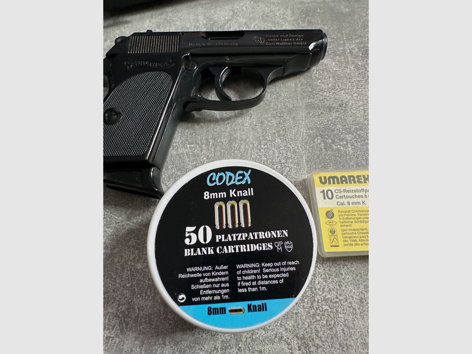 Walther Mod.PPK kal.8 mm PTB 502