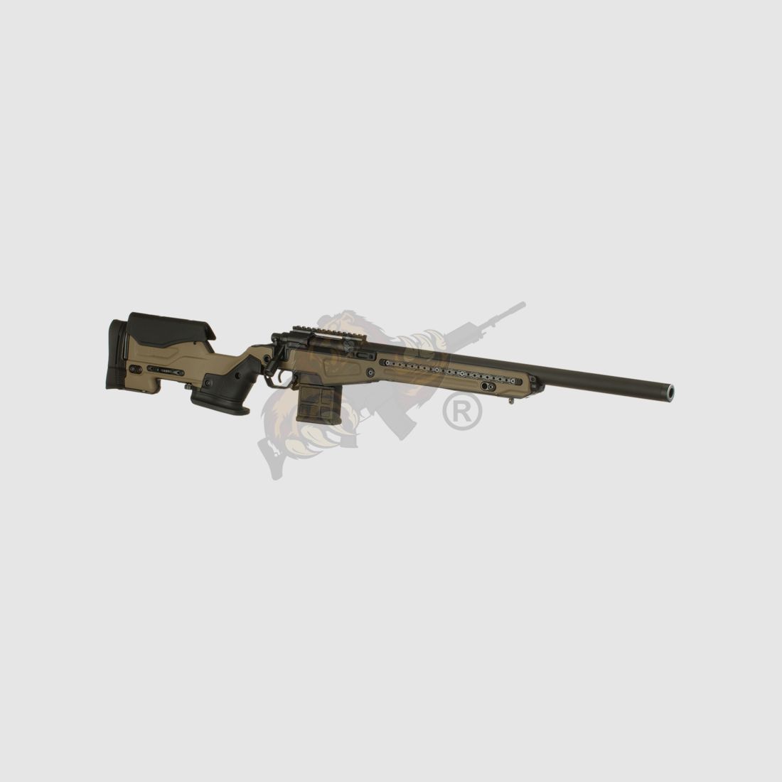 AAC T10 Bolt Action Sniper Rifle Dark Earth -F-