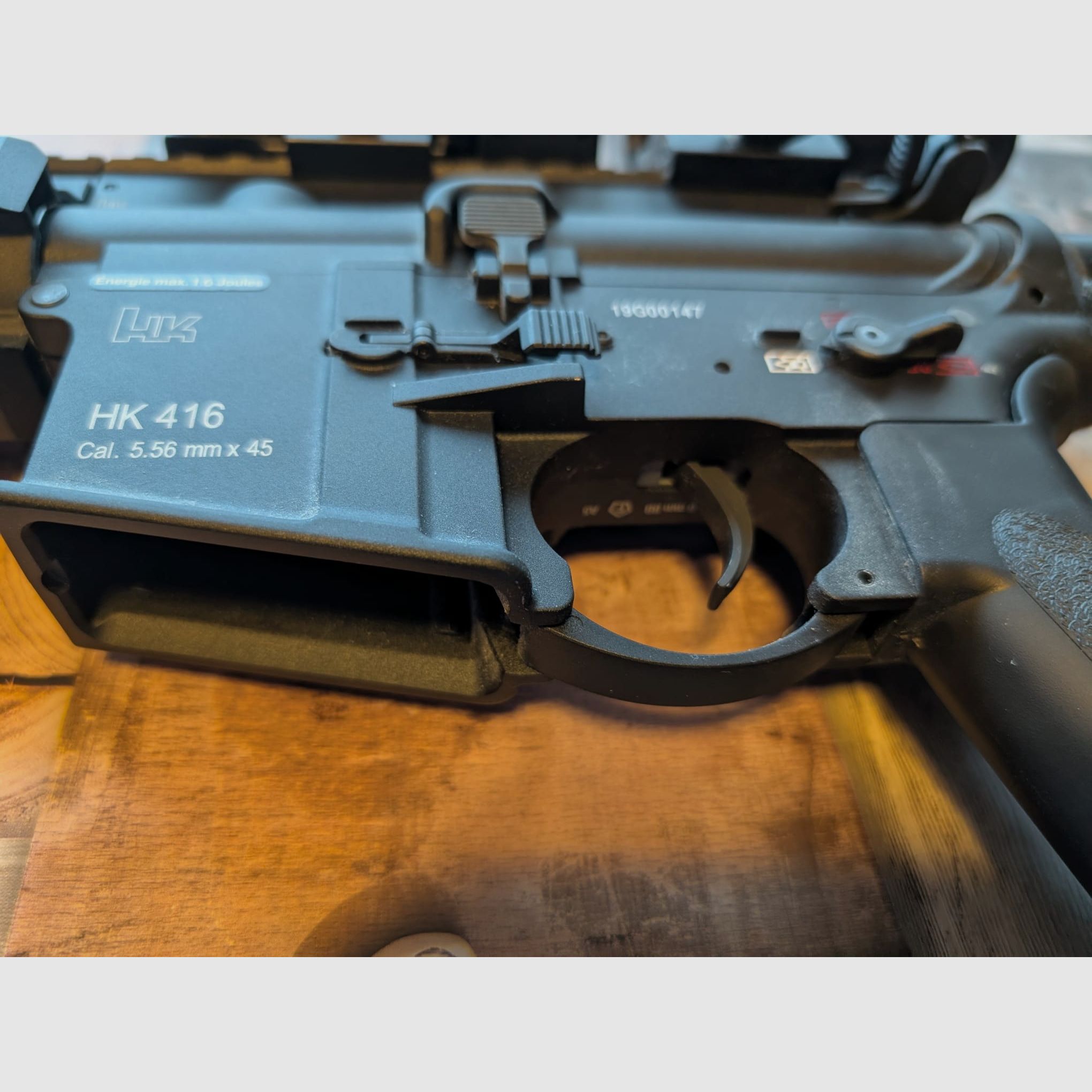 VFC Heckler&Koch HK416 S-AEG czarny