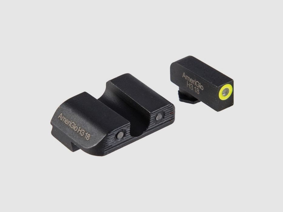 AMERIGLO DLA GLOCK® 17/19 GEN5 ZESTAW CELOWNIKÓW 3-DOT PROGLO, zdjęcie 1 z 2