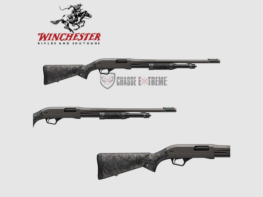 Strzelba WINCHESTER SXP Forged Carbon Hybrid z gwintem 61cm Kal. 12/76