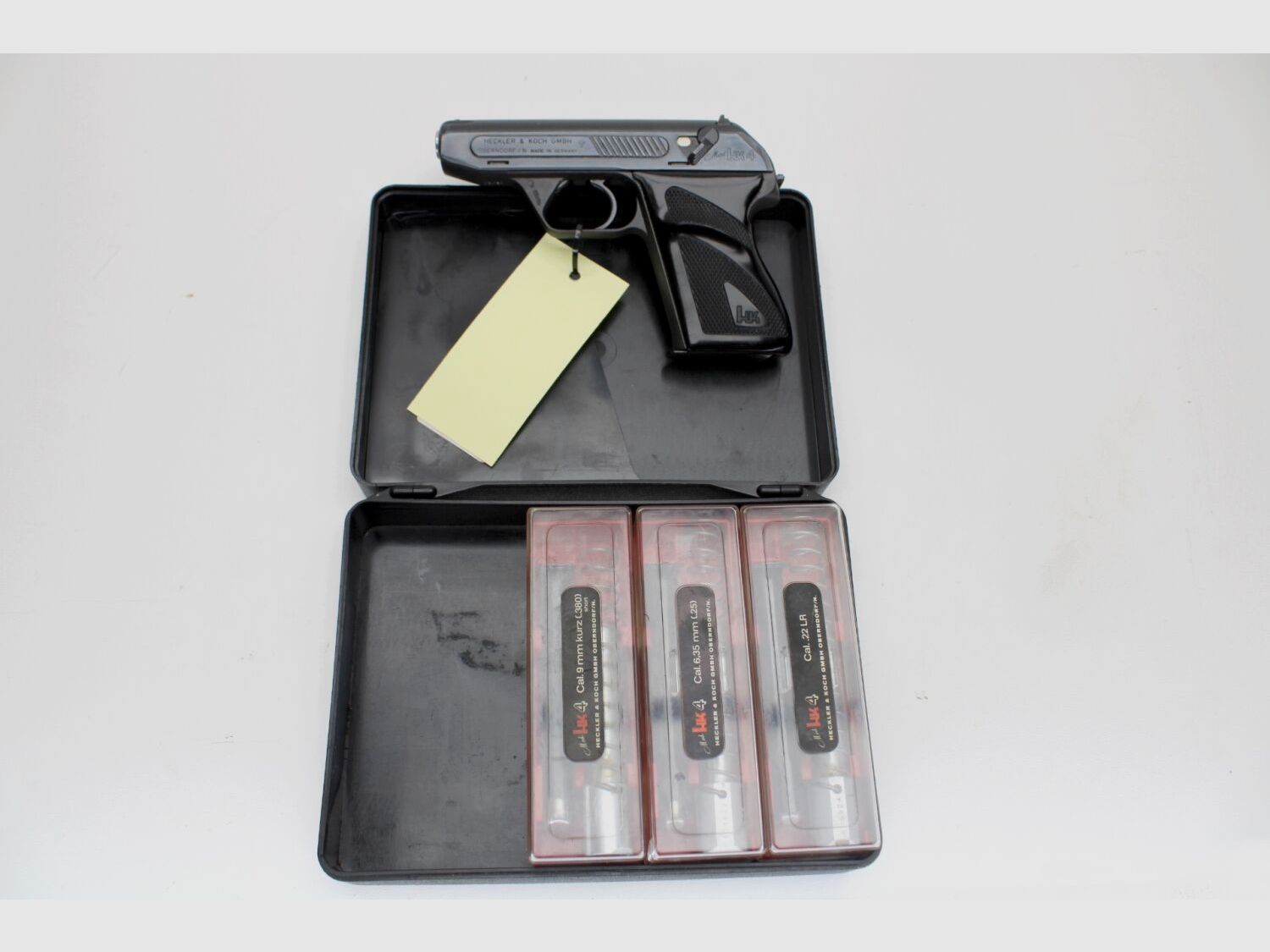 Heckler & Koch HK4 Komplettset 9mmKurz 7,65mmBrow 6,35mmBrow .22lr 9mmBrowningK