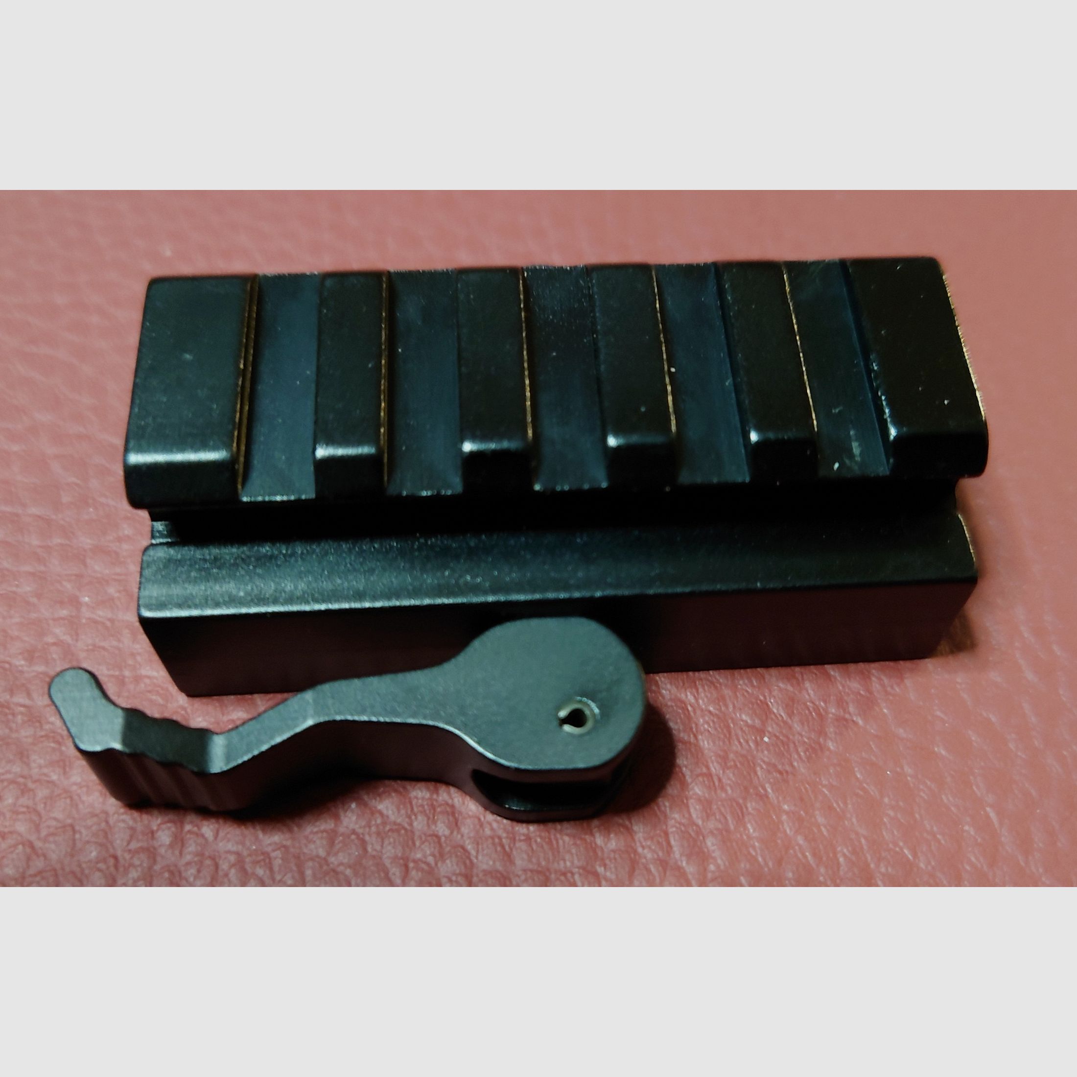 Airsoft Leichtpunkt Visier mit Riser Mount NEU 