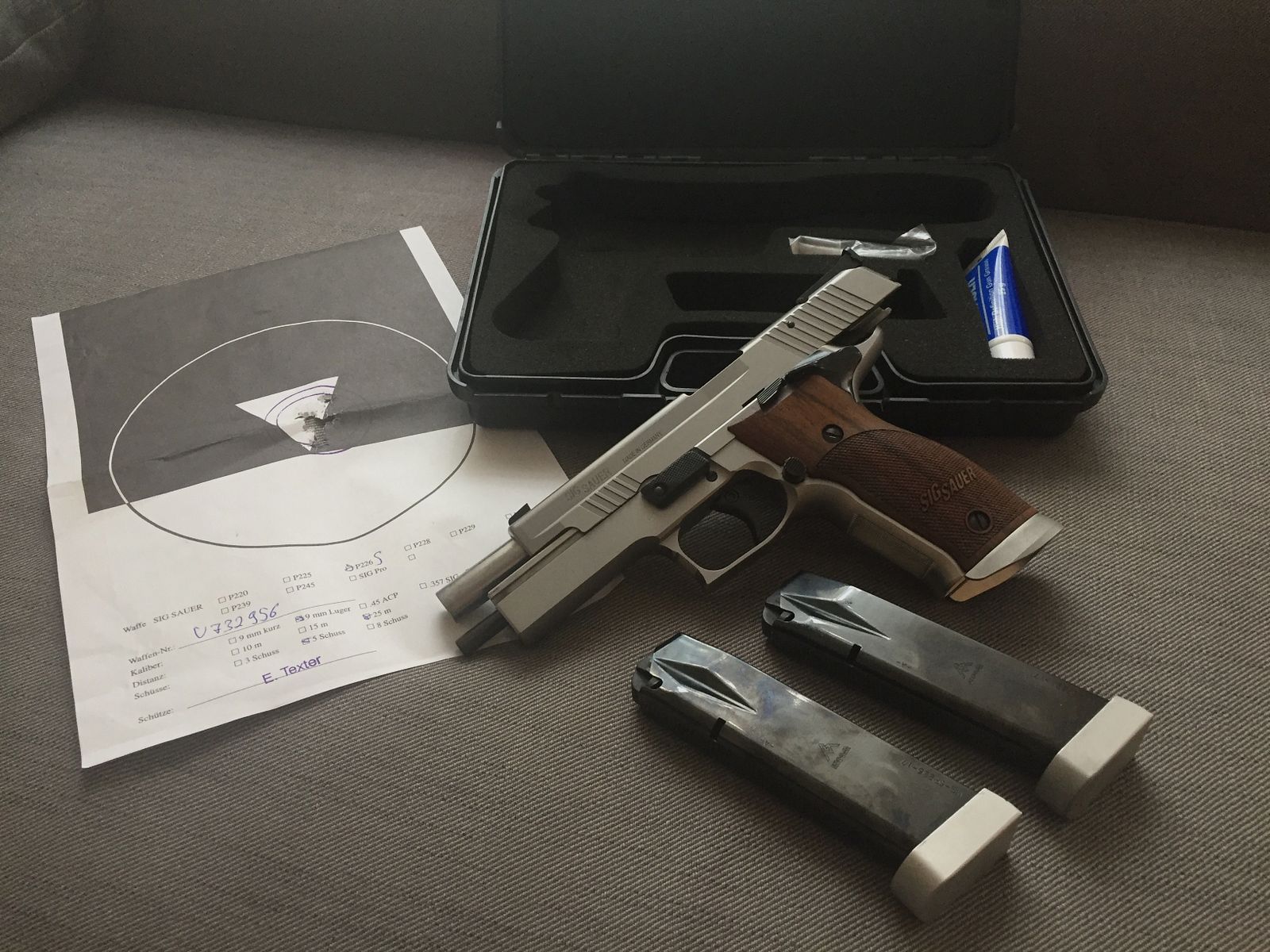 SigSauer P226 S X-Five 9mm