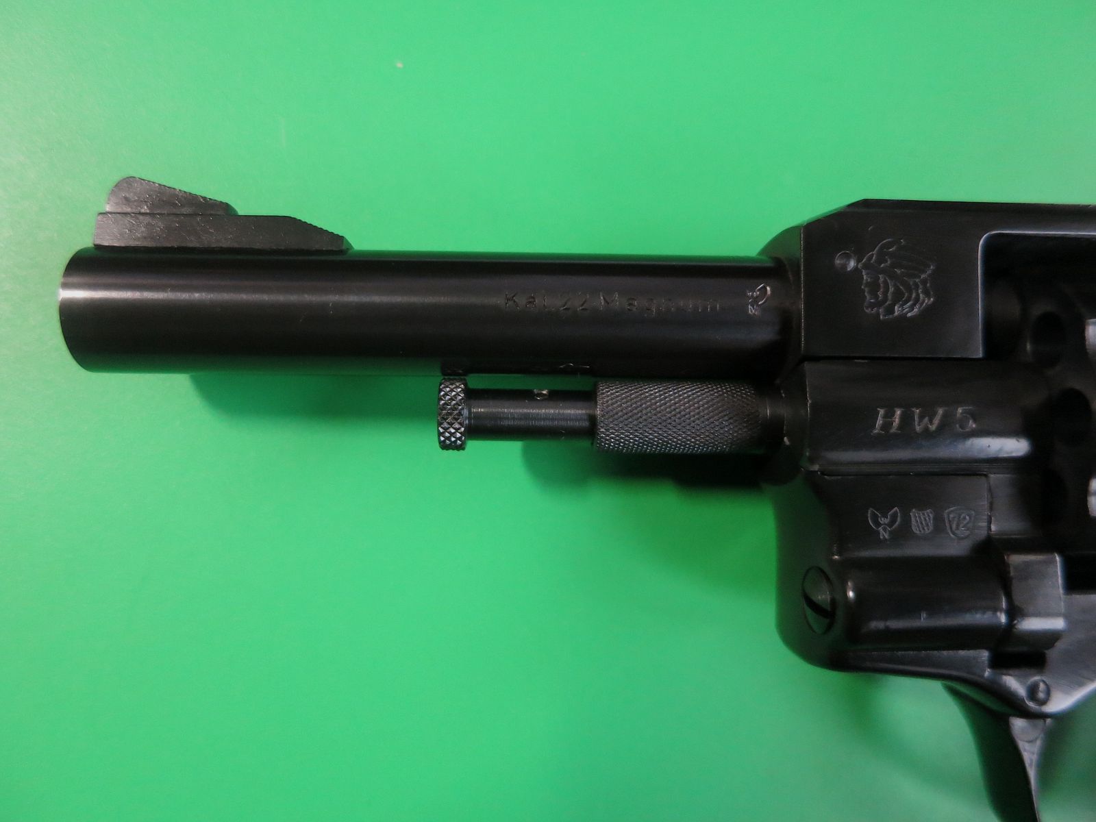 Weihrauch (Arminius ) HW5, .22 WinMag, revólver de caza de trampa, como nuevo   #72