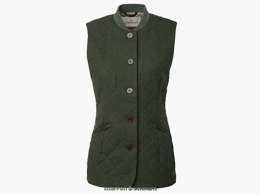 Chevalier Weste Tweed Allington Donkergroen