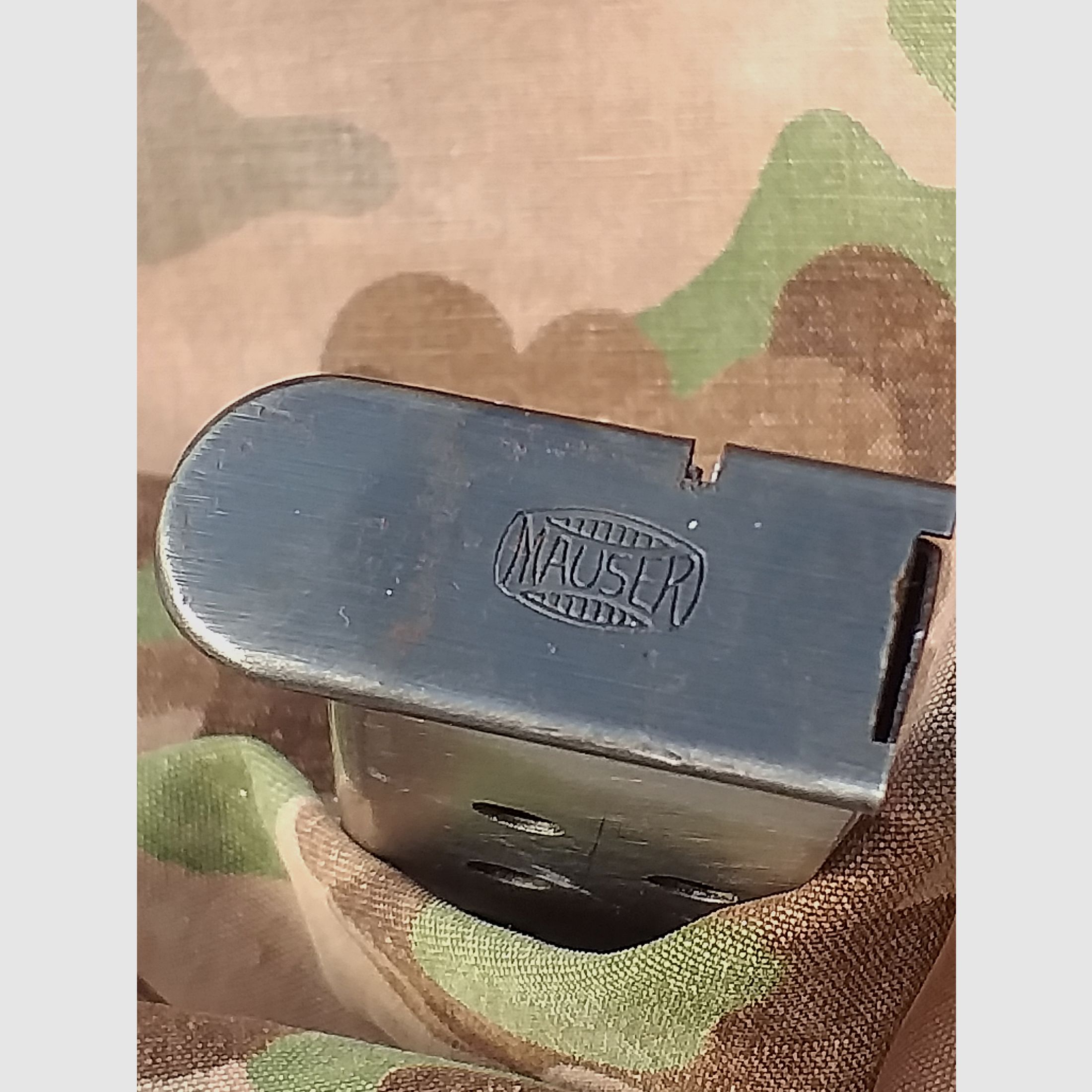 Mauser Magazin 7,65 gefräst original zu verkaufen