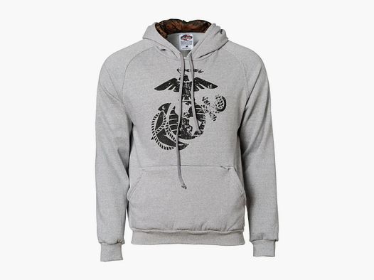 7.62 Design 7.62 Design Hoodie USMC EGA Marpat - Grijs / XXL Heren