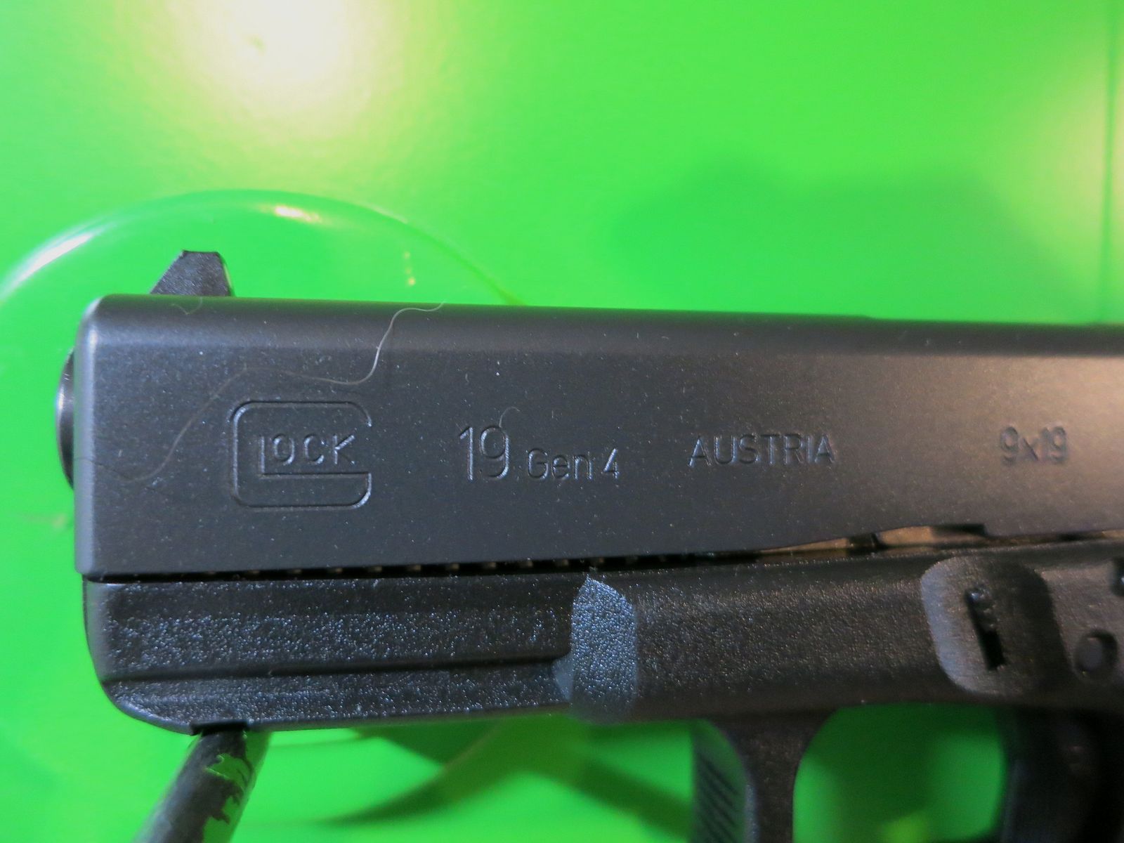 Pistole GLOCK 19, Gen. 4, 4" Lauf, 9 mm Luger       #13-