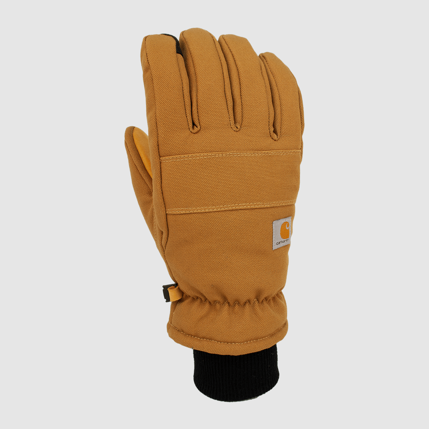 Carhartt Insulated Duck Touch-Sensitive Knit Cuff Glove Men Carhartt Brown XL
