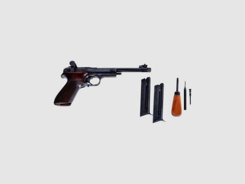 Pistole Margolin Kaliber .22lr mit Zubehörbox, Bild 1 von 7
