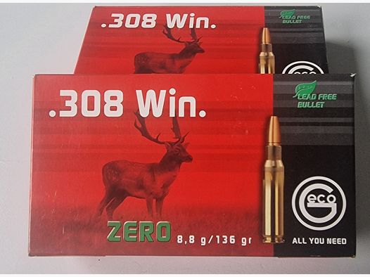 GECO ZERO .308 8,8g/136gr 33Patr.