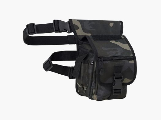 Hüfttasche mit Oberschenkel-Befestigung "Side Kick Bag" - Dark Camouflage