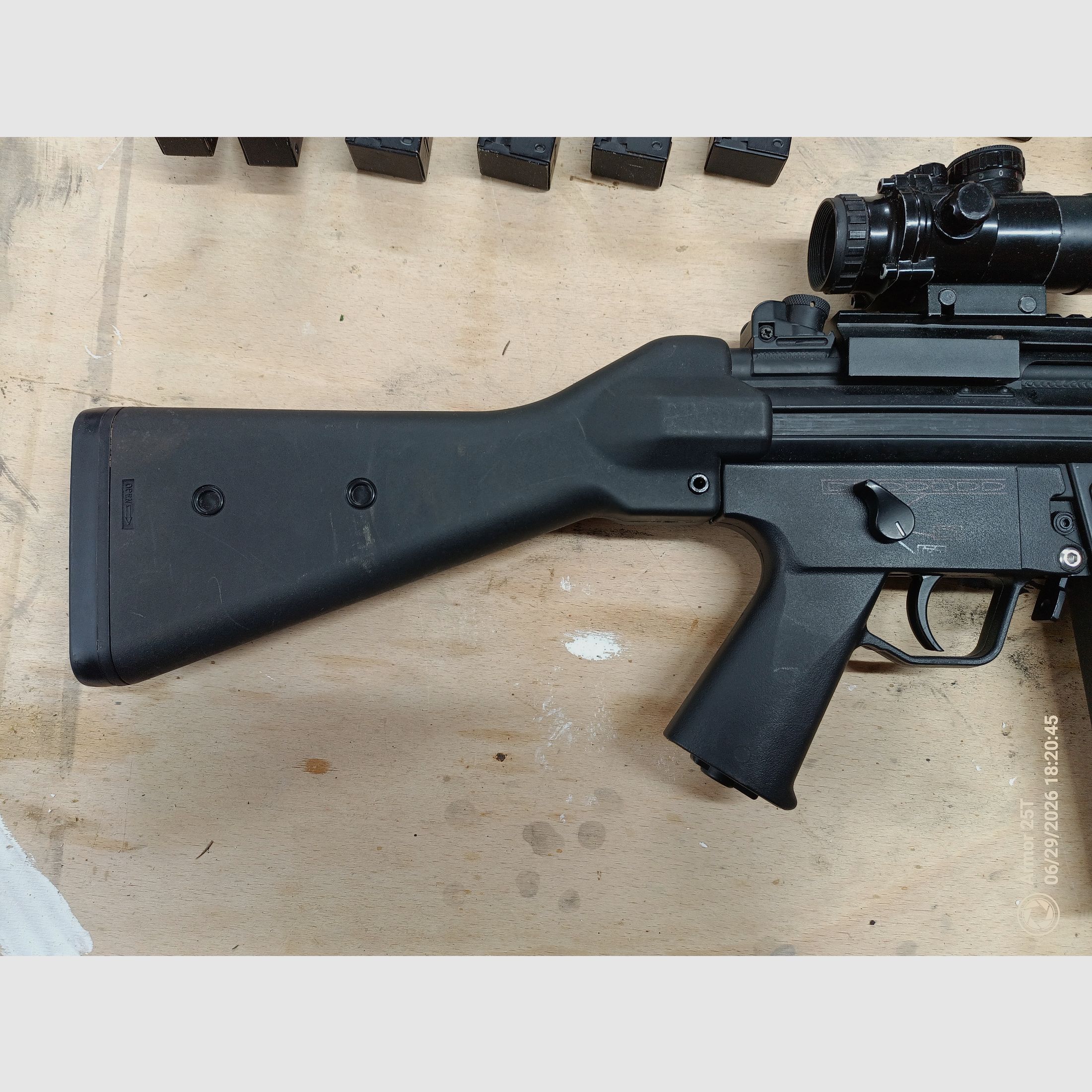 Airsoft MP5 cyma Metall (Tuning)
