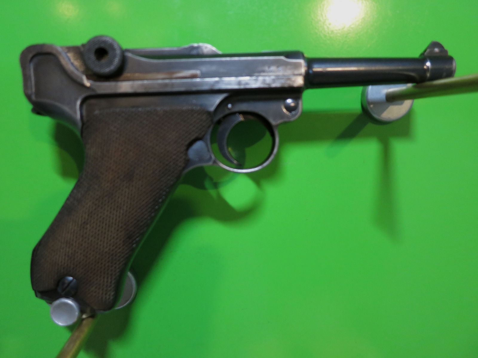 Deutsche Waffen- und Munitionsfabriken (DWM) 1939, Pistole 08 P08, 9 mm Luger, WaA 655 +Adler,  WW2     #67-