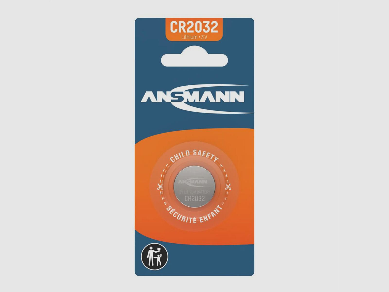Ansmann Litowa Bateria Guzikowa CR2032