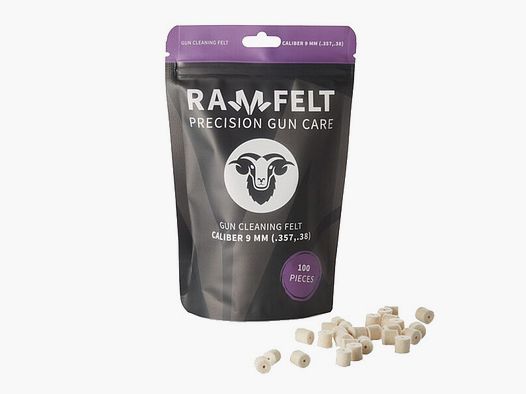 100 Ramfelt Filzreiniger Kal. .9mm