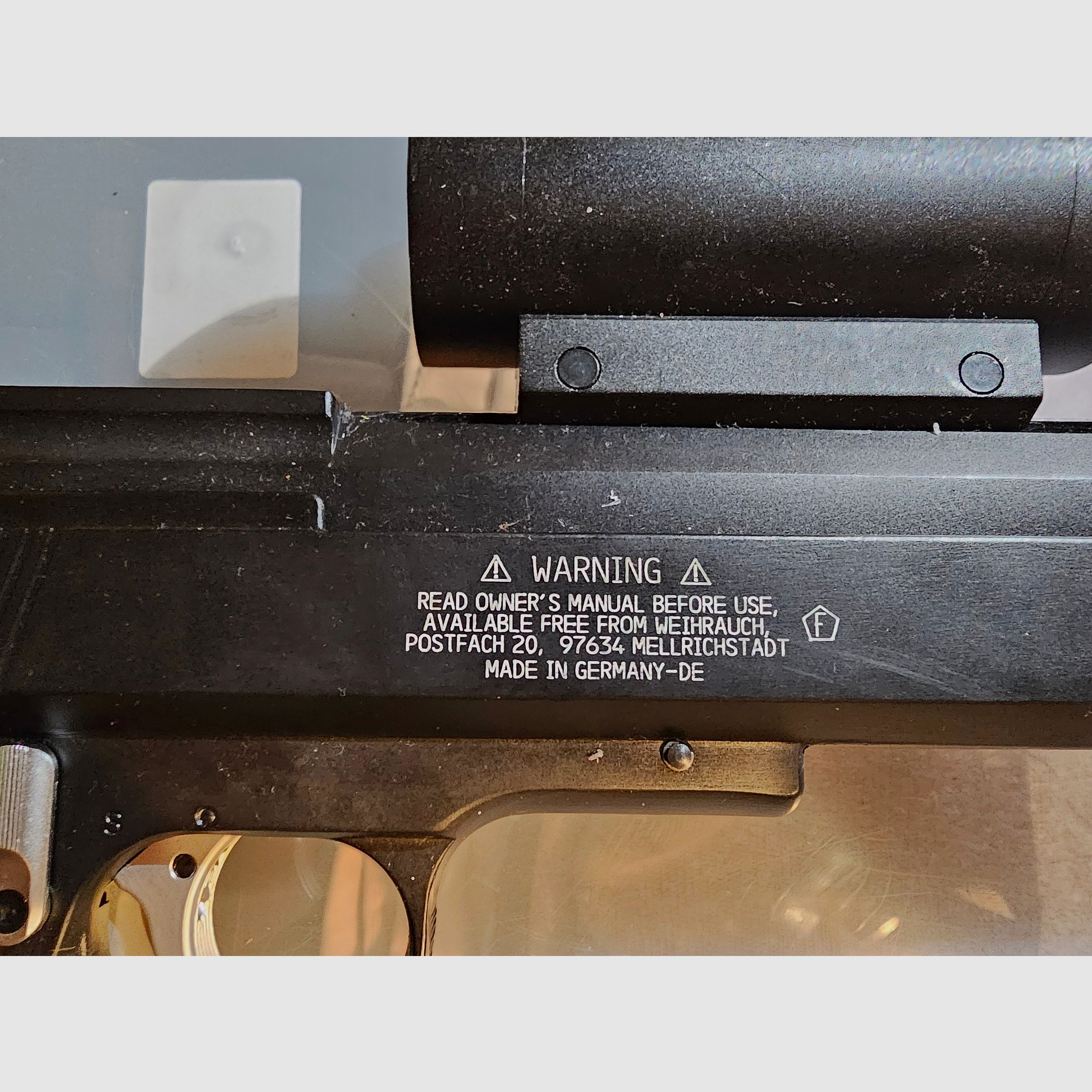 HW 45 Black Star mit laser Optik 