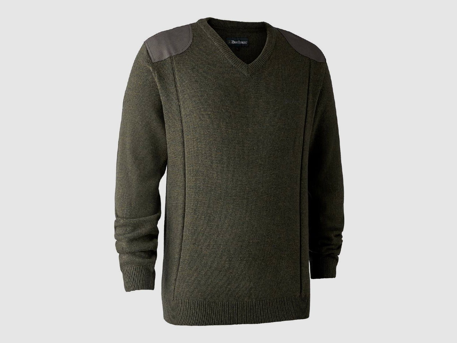Deerhunter Pullover Sheffield m. V-hals Cypress