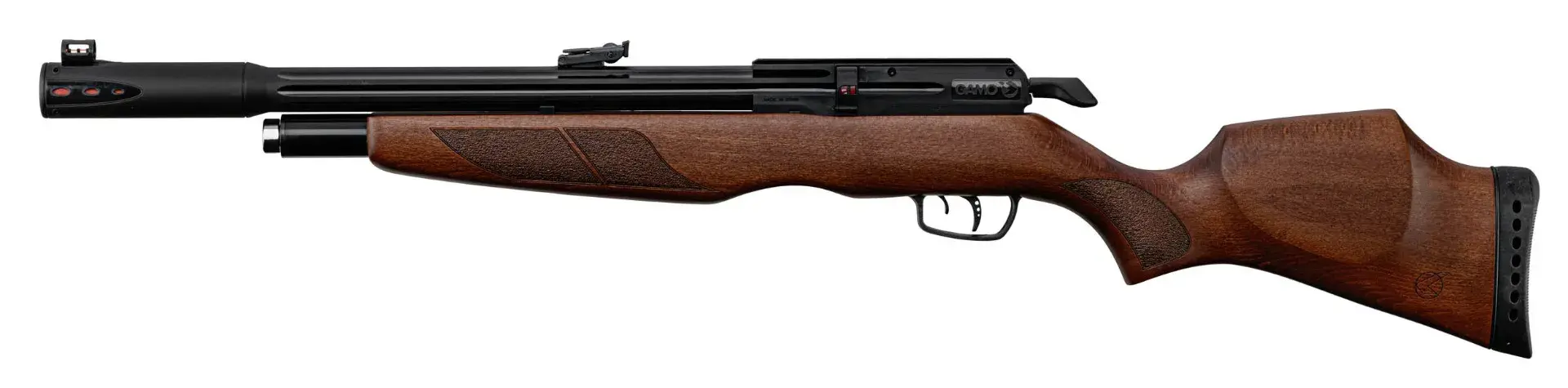 Pack PCP-Büchse Gamo Riser Punisher Kaliber 5,5 mm 40 Joule mit Zielfernrohr, Bild 14 von 20