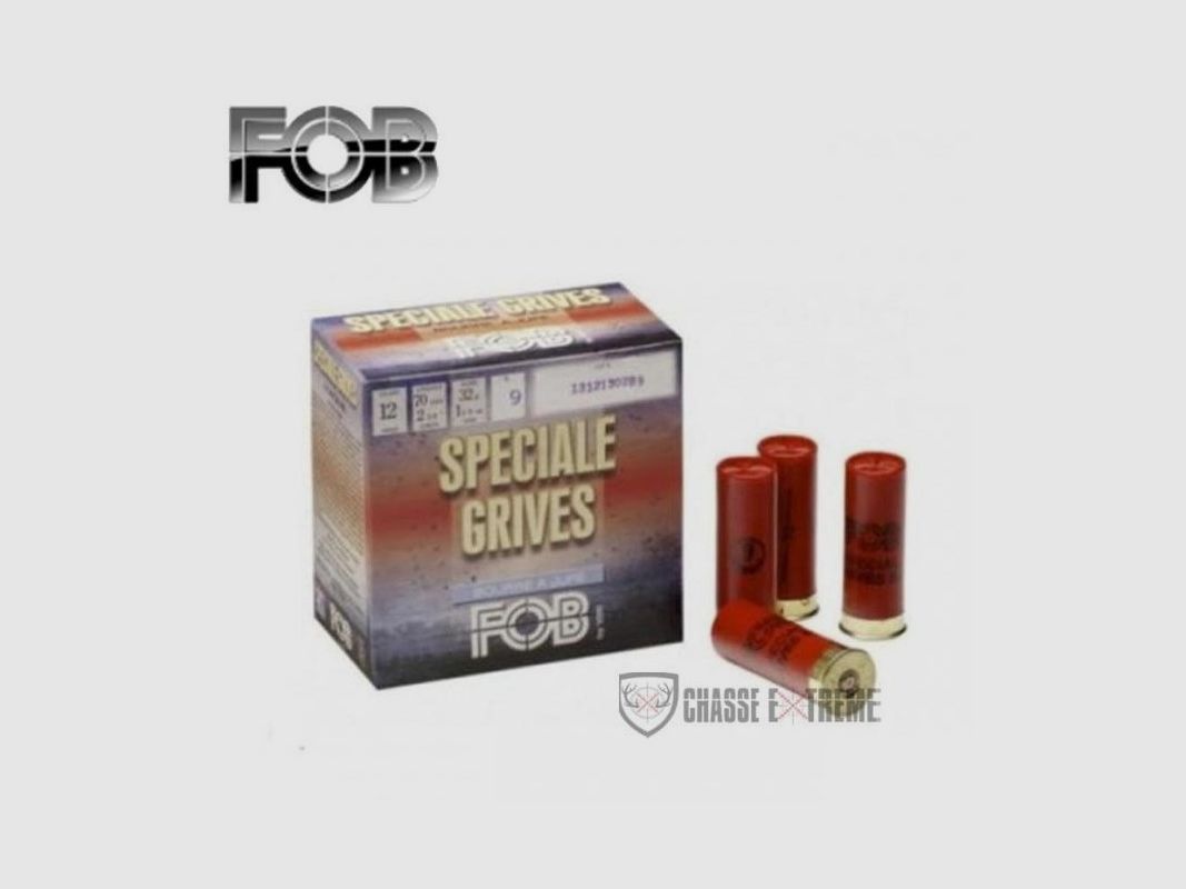 25 Patronen FOB Special Grives 32gr Kal.12/70 PB 9
