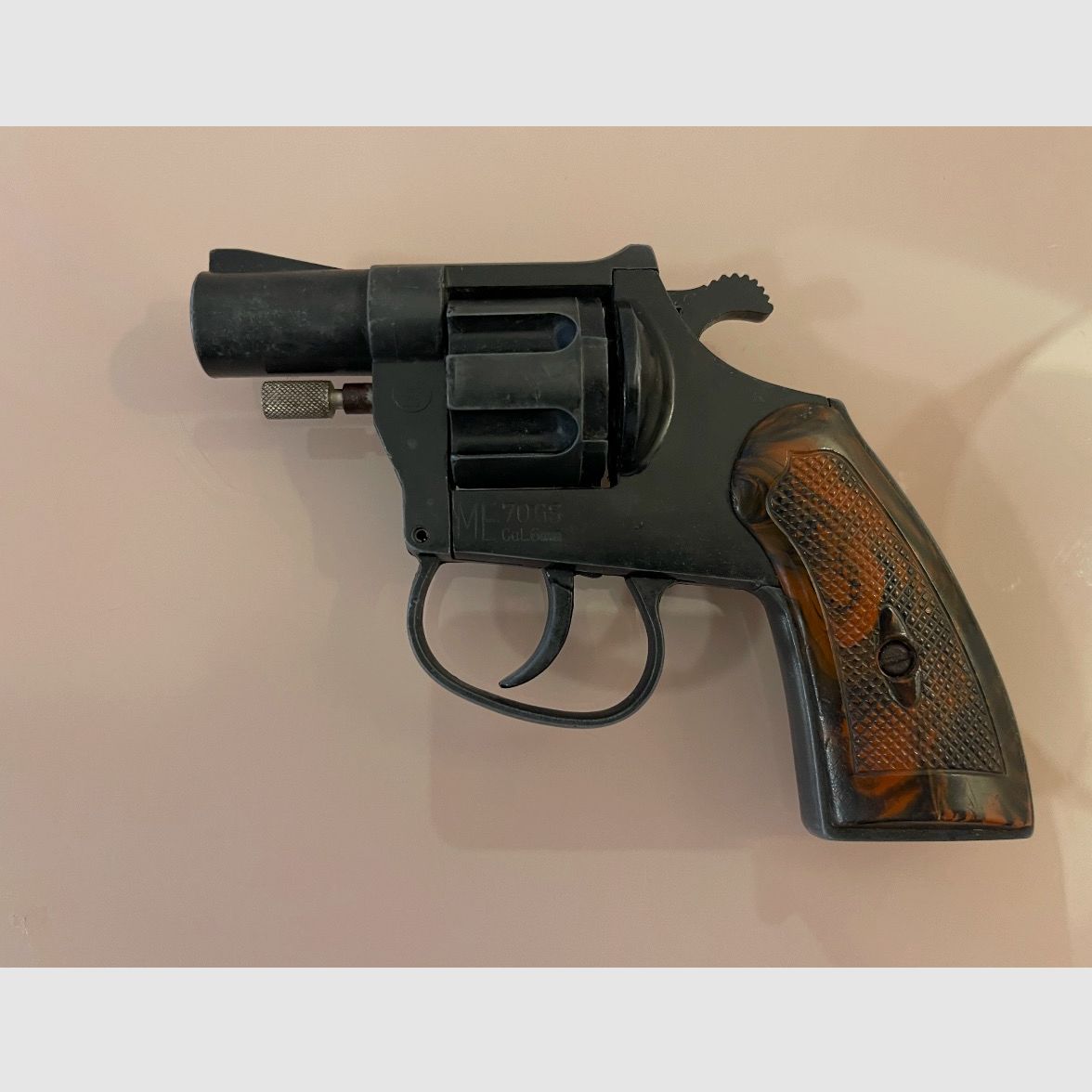 Blank firing revolver ME 70 GS 6mm blank and gas