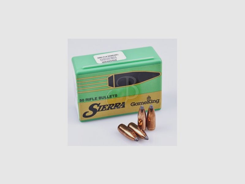 SIERRA GAMEKING Kal. 6.5 .264 140 gr. Spitzer, 100 Stück