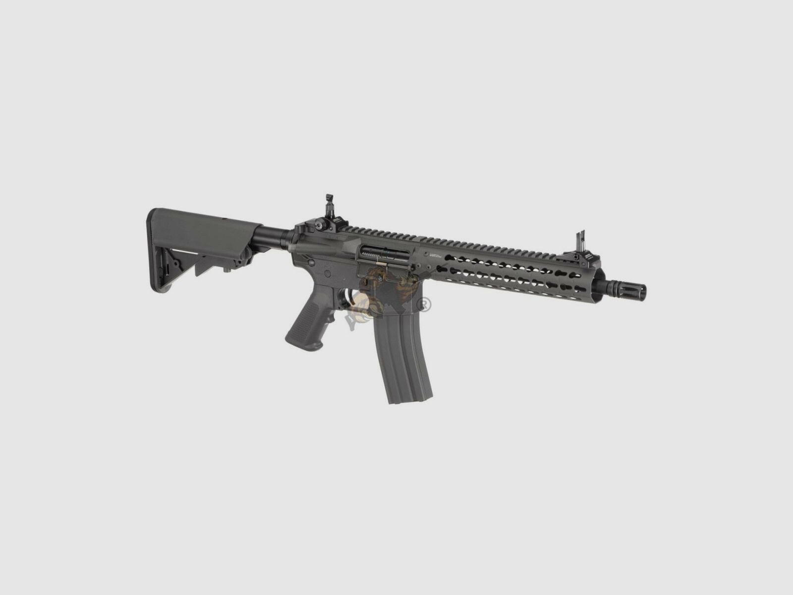 G&G CM15 KR Carbine 10 Inch in Battleship Grey Airsoft S-AEG frei ab 18