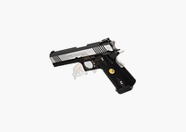 HiCapa 4.3 - OPS-Tactical .45 en Plata