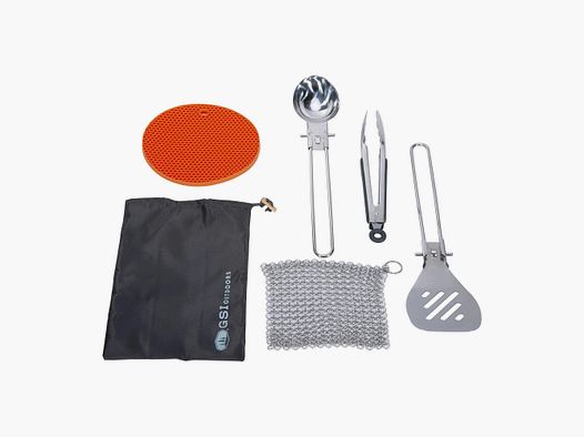 GSI Outdoors GSI Outdoors Kochset Destination Folding Chefs Tool schwarz