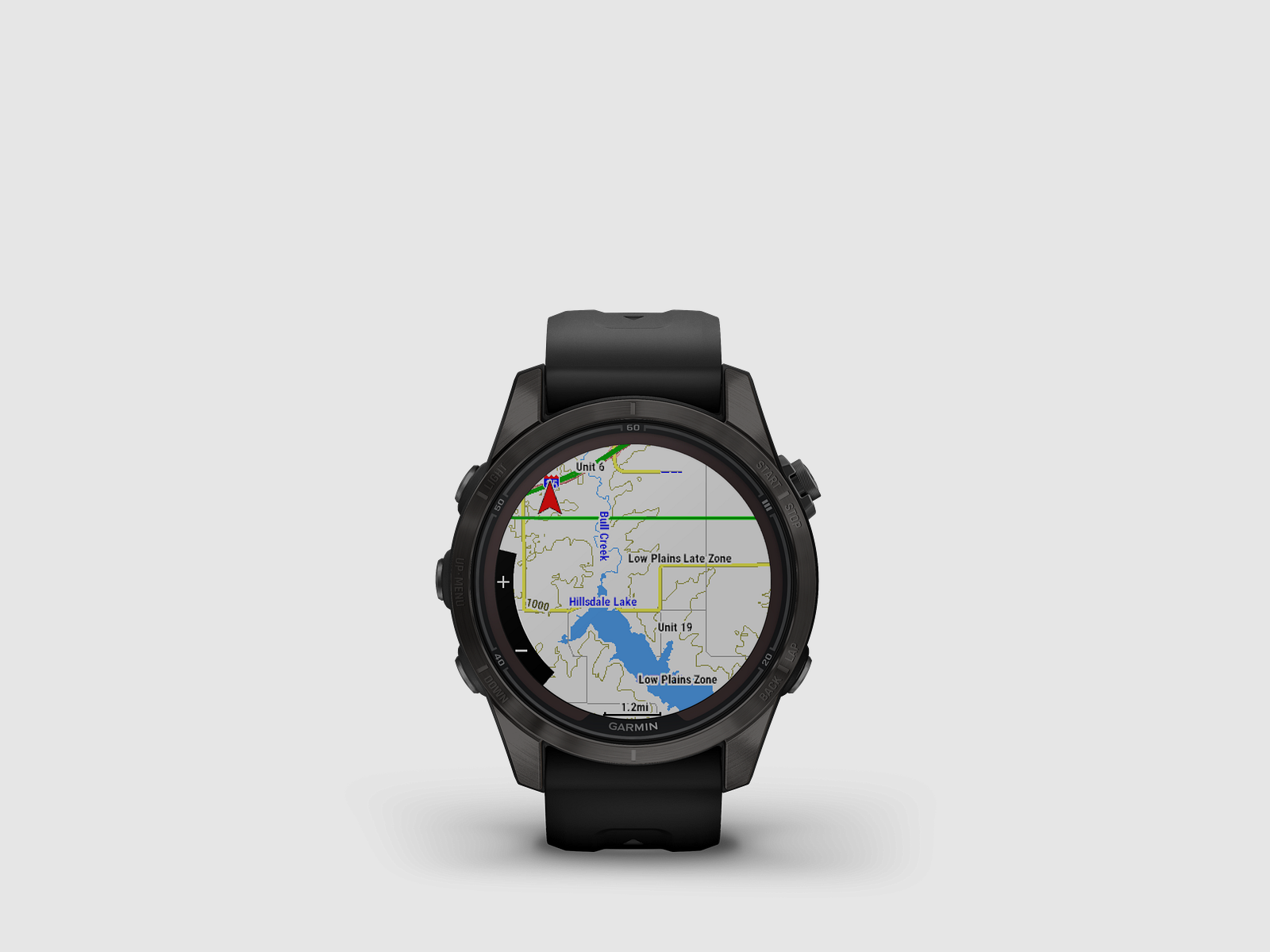 Garmin fēnix® 7S Pro – Sapphire Solar Edition, Schwarz/Carbongrau Titan DLC mit QuickFit®-Silikon-Armband 20 mm, Bild 12 von 12